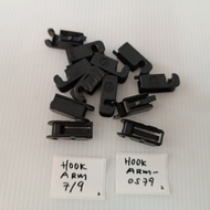 (1pair HOOK ARM OS79/HOOK ARM 7/9/V6/V8) Front Rear Windshield Wiper Blade Arm Rod Handle hook Adapt