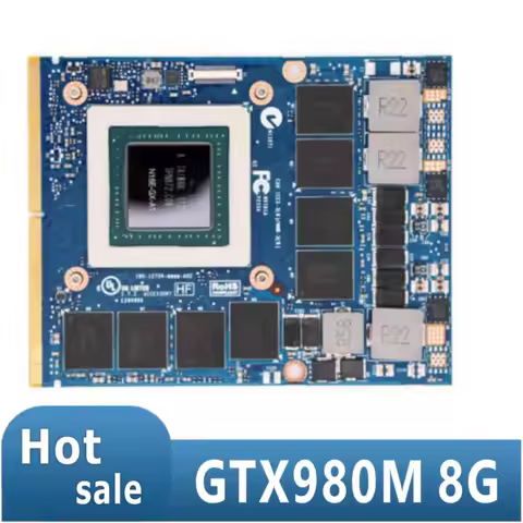 New original GTX980M 8G GDDR5 MXM N16E-GX-A1 video graphics card GPU