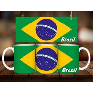 * 1 PC MUG WITH BOX * FLAG MUG DESIGN 11oz with BOX SOUVINER MUG