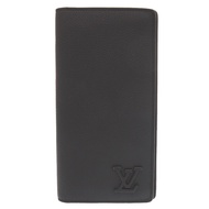 路易威登 Portefeuille Brazza NM LV Aerogram M69980 IC 黑色長真皮皮夾 LV 1069 [LOUIS VUITTON] 成色極佳
