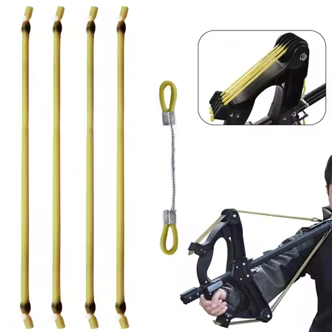 Tubular Rubber Band Shooting Accessories Rubber Band Accessories for Steel Ball Slingshots Professio
