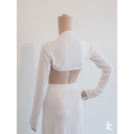 [Buy 3 free 1] Kaen.co Shoulder Layer in Off White Inner Bahu