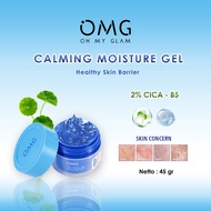 OMG Oh My Glow Cica-B5 Calming Moisture Gel 2% 45g | Gel Moisturizer for Irritated & Sensitive Skin
