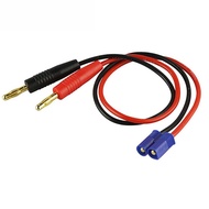 2 PCS EC3 Charging Cable Wire Connector to 4.0mm Banana Plug Toy