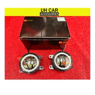 Universal Honda Civic Fc Led Sport Spot Fog Lamp Light Lights Foglamp Drl Ring READY STOCK !!!