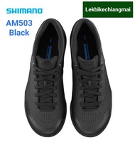 รองเท้าปั่นจักรยาน SHIMANO AM5 SH-AM503 มีที่ใส่คลีท SHIMANO MTB SHOES