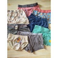 KATUN Uniqlo AIRism BRANDED cotton boxer briefs for teenage boys and girls and 100 110 120 140 150