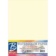 ♞,♘20 sheets Watercolor Paper 190gsm 10.5 x 15in