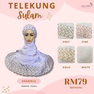 Telekung Sulam Cotton Siti Khadijah Vietnam