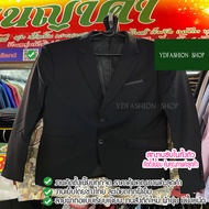 YDfashion Shop สูทผู้ชาย สูทสีดำ สูทผู้ชายสีดำ รุ่น 2 กระดุม แยกขายเฉพาะชิ้นได้ค่ะ (ตัดความยาวปลายขา