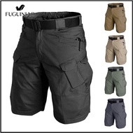 FUGUINIAO Men's Cargo Shorts Cotton Outdoor Camo Pants military short pants men jeans Waterproof Mens Tactical Camouflage Pocket Breathable Quick-dry sweatpants Casual Short Cargo Pants