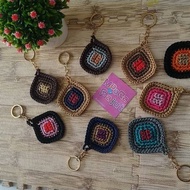 GANTUNGAN BEAUTIFUL KNITTED BAG HANGER ACC BAG CHARM HANGER