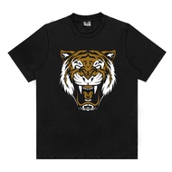 Someone Tshirt Glow In The Dark Black Golden Tiger 404D