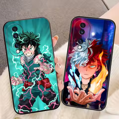 Cartoon My Hero Academy Phone Case For HUAWEI NOVA 3I 7I 8I 9 HONOR 400 20 90 X5C X6B X7 X7B X7D X8 