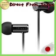 final E500 In-Ear Headphones 【Recommended for VR Binaural ASMR 360 Audio】 Black