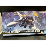 [ READY STOCK ] bandai tamashii nations hi metal r vf-0s phoenix roy focker use & qf-2200d b ghost