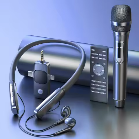 GAW-E9S Wireless Sound Card Live Streaming Earphones Multi-Function Sound Card Suitable for Streamin