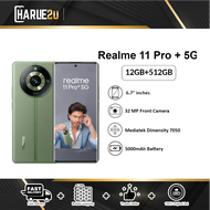 Realme 11 Pro+ 5G Smartphone (12GB RAM+512GB ROM) | Original Realme Malaysia