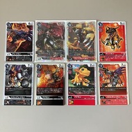 數碼暴龍卡 戰鬥暴龍獸 黑戰鬥暴龍獸 機械暴龍獸 亞古獸 SR Digimon card 咭