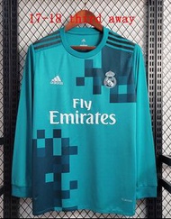 皇馬 Real Madrid 復古長袖波衫 足球衣 實拍正品 S-XXL 支持退換