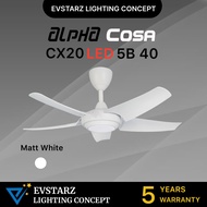 ALPHA COSA CX20/CX10 5B 56/46/40 inches DC Motor Ceiling Fan with Remote Control