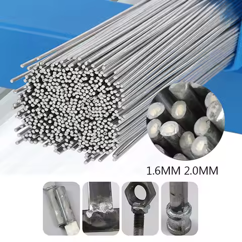 1.6/2.0MM Low Temperature Easy Melt Aluminum Universal Aluminum Welding Rod Cored Wire Rod Solder No