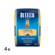 De Cecco 得科 大蝴蝶結麵 NO.93  500g  4包