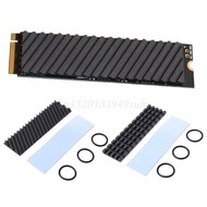 Pure Copper Graphene Heatsink M.2 NG-FF 2280 PCI-E NVME SSD Thermal Pad Cooler For SSD nvme