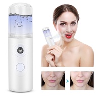 30ML Mini Nano Mist Sprayer Cooler Facial Steamer Humidifier USB Rechargeable Face Moisturizing N-ebulizer Beauty Skin Care Tools