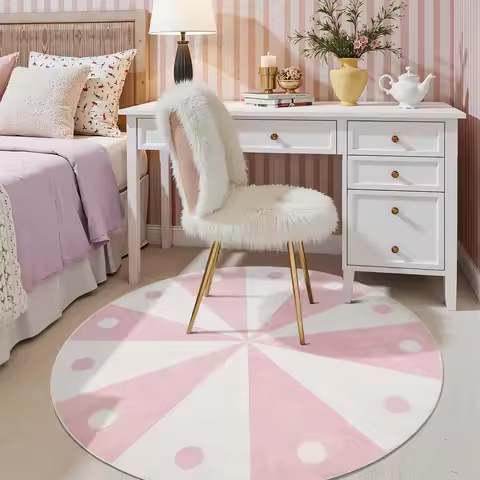 Modern Geometric Area Rug, 3ft x 5ft Colorful Checkered Carpet for Living Room Bedroom, Soft Non-Sli