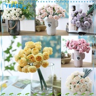 TEASG Artificial Flowers Office Garden Peony Home Silk