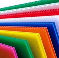 impraboard 3mm x 20cm x 30cm karton plastik / corrugated impraboard