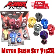 KingDrag Meter Cover Front 2 Pcs (Big) / Bush Set 4 Pcs Depan Disc Lubang Besar Yamaha Y15 V1 V2 Mot