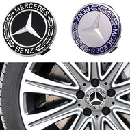 [Ready Stock] 1pcs 75mm Wheel Center Cap Hub Badge Mercedes Benz Rim Cover W203 W204 W205 W211 W212 W213 W176 W177 A45 CLA45