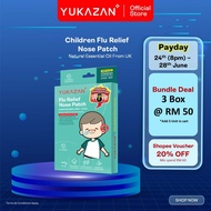 Yukazan Flu Patch Kids 6's 3 Month+ /Flu Relief Nose Patch 6'S G6PD Friendly Suitable for Sensitive 