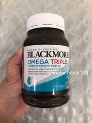 (新包裝 150粒) ~BLACKMORES 三倍高濃度深海魚油 (Blackmores  Omega Triple) ~到期日: 2025年 02月