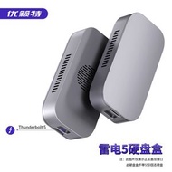 雷電5硬碟盒80Gbps相容雷電5/4/3/USB4固態硬碟盒 JHL9480外置MAC