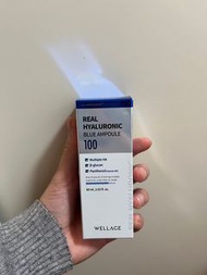 WELLAGE Real Hyaluronic Blue Ampoule 100