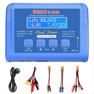 B6AC 80W Lipo Battery Charger RC Balance Smart Charger for 1S-6S LiPo Life Li-Ion 1-15S NiCD NiMH PB