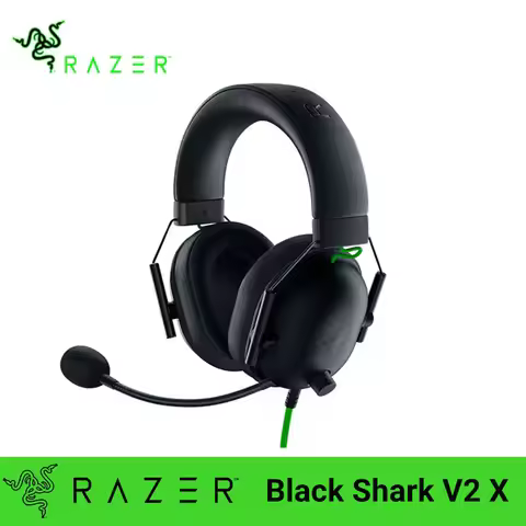 2023 Razer BlackShark V2 X Headphone Wired Gaming Headset: 7.1 Surround Sound- Game For PS4,PS5, Nin