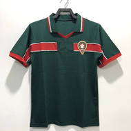 Authentic imported New style Reprinted Version Of The 1998 World Cup Morocco Team Retro Old Jersey N