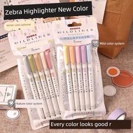 New Color Arrival Japanese ZEBRA Fluorescent Color Pen Genuine Mildliner Light Color Double-Headed F