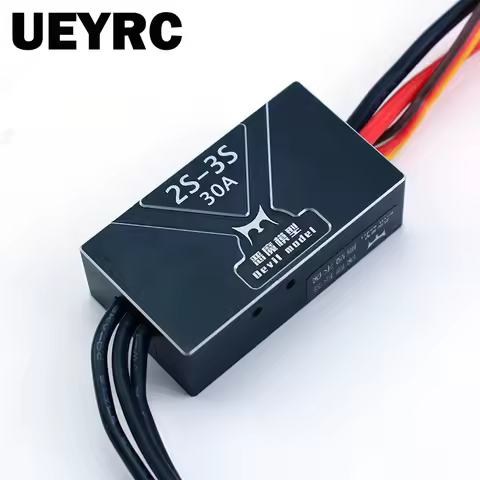 30A/35A Two-way Brushless ESC for 1/14 1/12 Model Hydraulic Excavator LIEBHERR Tamiya RC Dump Truck 