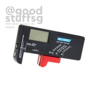 [SG FREE ] AA/AAA/C/D/9V/1.5V Digital Battery Meter Universal Button Cell Battery Volt Tester Checke