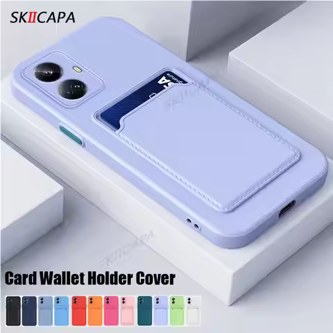 For Realme 10 Pro Plus 10 Pro+ 5G Card Slot Wallet Holder Cover For Realme 10 4G Camera Protection S