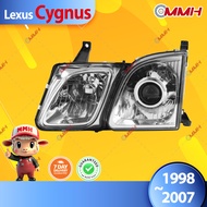LD Lexus Cygnus LX470 1998 - 2007 Projector Glass Headlamp Headlamp Headlight Head lamp Front Light 