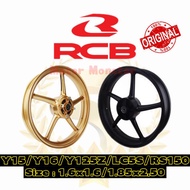 RCB SP522 Sport Rim Y16 /Y15 /LC5S/ 125Z /RS150 (💯 100% Original)