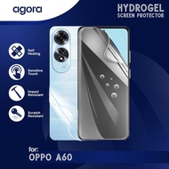 LAYAR Anti-Scratch Hydrogel For Oppo A60 Hydrogel SCREEN Protector Film - ANTI SPY, FULL SCREEN, OPP