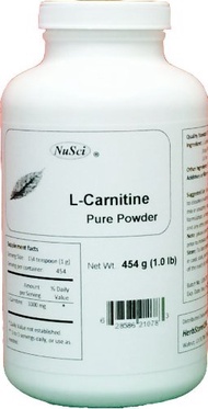 [USA]_NuSci L-Carnitine Pure Powder Energy (454g (1.0 Lb))