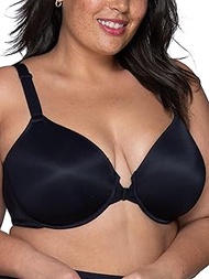 Women's Front Closure Bra with No-Poke Underwire (34B-44DDD)